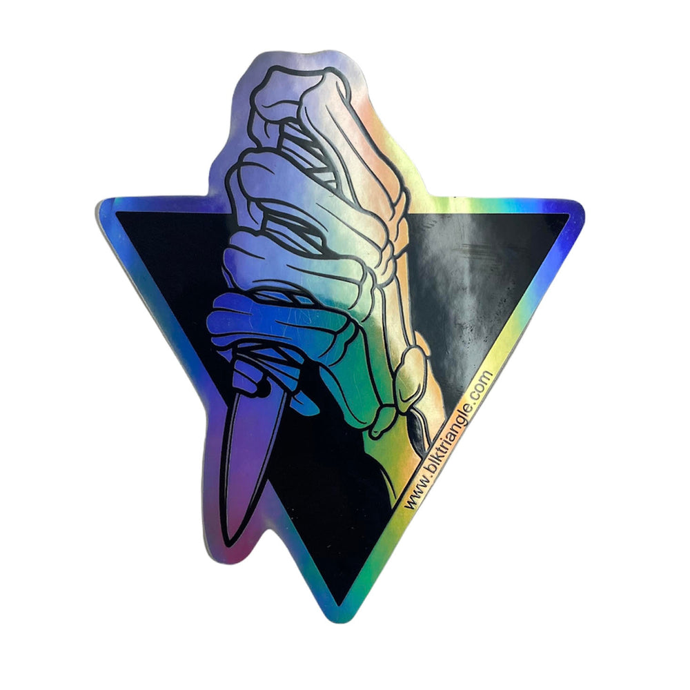 HAND OF DOOM HOLOGRAPHIC STICKER (3 FOR $6)