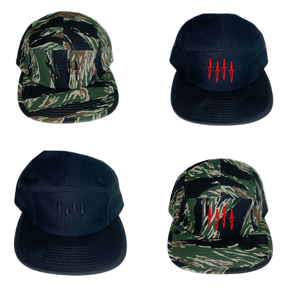 EMBROIDERED 5-PANEL HAT